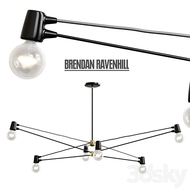 Brendan Ravenhill / Cord Chandelier